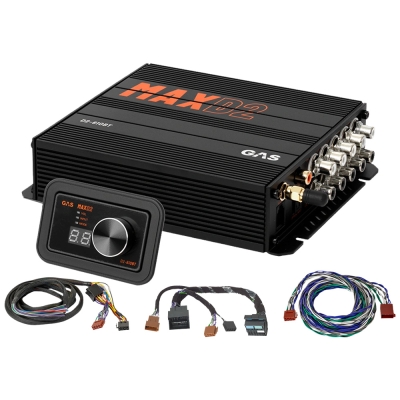GAS MAX D2-610BT, 10-kanałowy procesor dźwięku/DSP do VW 2012- z MIB (52-pin)
