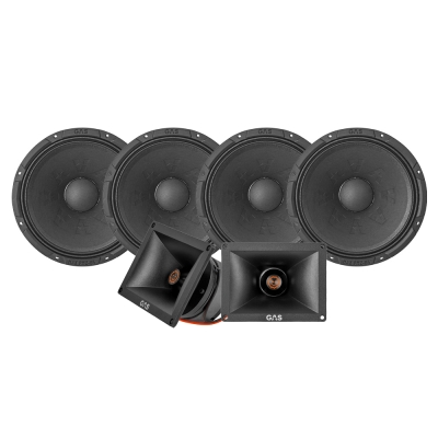 4-pack GAS MAX PM2-84 z MAD PT3-444, zestaw SPL