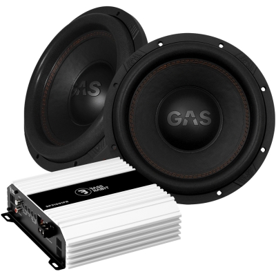 2-pak GAS MAX S1-12D1 z Bass Habit SP31001FR, zestaw basowy 2x12