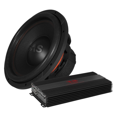 GAS MAX S1-15D2 z Bass Habit RA3600W, 1x15 pakiet basowy