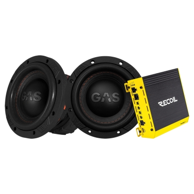 2-pack GAS MAX S1-6D1 z Recoil RL680.1, zestaw basowy 2x6,5