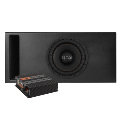 1x12 pakiet basowy z GAS MAX S2-12D2 w skrzyni Comp i wzmacniaczem