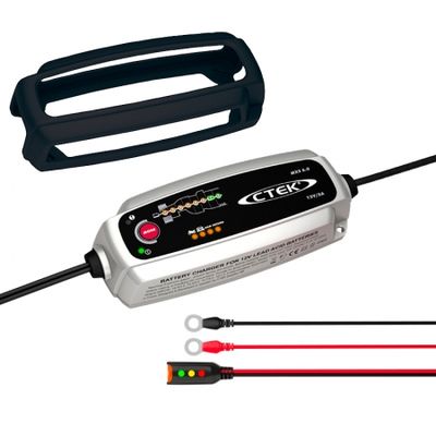 CTEK ładowarka akumulatora MXS 5.0 12v z Bumper 60 i Comfort Indicator Eyelet