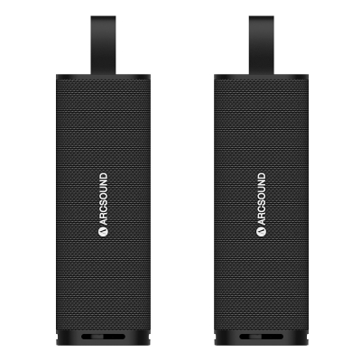 2-pak Arcsound NOVA głośniki Bluetooth, czarny