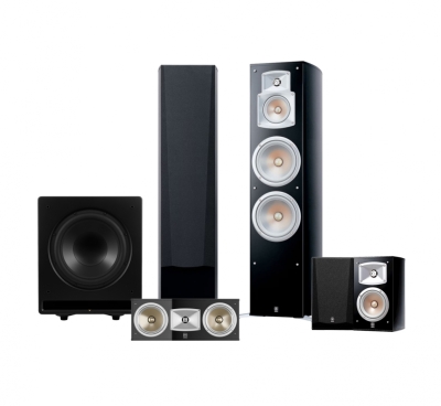 Yamaha NS-777 system surround z subwooferem, pakiet kina domowego 5.1