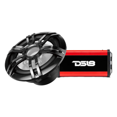 DS18 NXL-N4 i Pioneer TS-ME100W, marine pakiet basowy