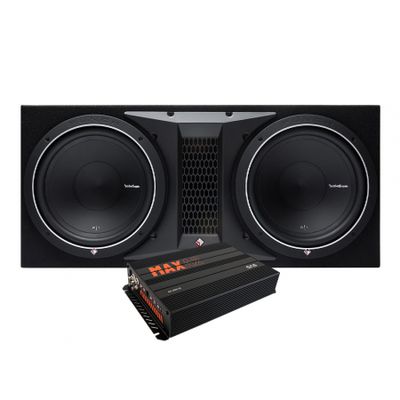 Rockford Fosgate P1-2x12 i GAS MAX A2-800.1D