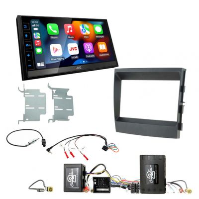 Paket stereo JVC do Porsche Panamera 2009-2016 z Bose/Burmester