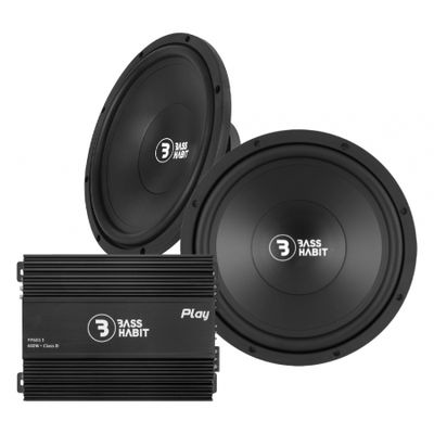 2-pack Bass Habit P300 i Play Power 600.1 (gen. 2), pakiet basowy