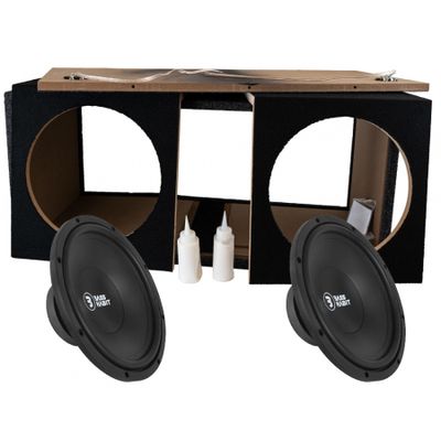 2-pack Bass Habit PL300 2x12-calowa obudowa basowa, w zestawie do samodzielnego montażu
