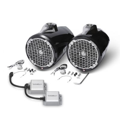 8-calowe morskie głośniki Rockford Fosgate i Rockford Fosgate PM100X1K