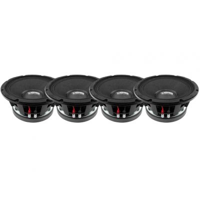 Zestaw 4 szt. DS18 Pancadão PRO-1.5KP10.4, ekstremalny midbas 10 cali