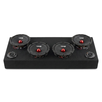 4 szt. DS18 PRO-GM8B w raggarplance z wysokotonowcami MAD PT2-254