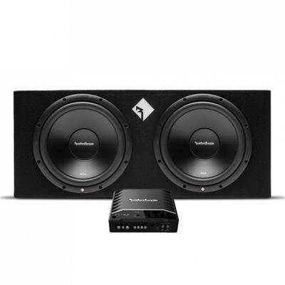 Rockford Fosgate R2-2X12 i R2-250X1, pakiet basowy
