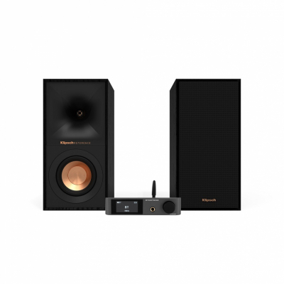 Dynavoice CA802BT i Klipsch R-40M, zestaw stereo, czarny