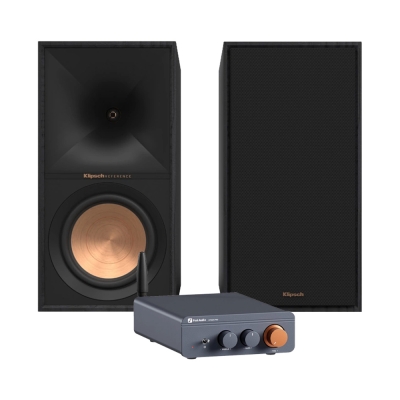 Klipsch R-60M i Fosi Audio BT20A PRO, kompaktowy zestaw stereo