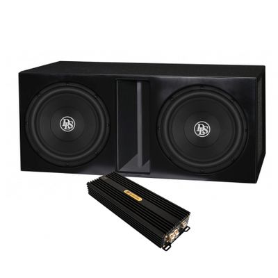 2-pack DLS RCW12.D2 w obudowie z Signature S1, zestaw basowy