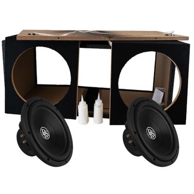 2-pack DLS Reference 2x12 cali obudowa basowa z RCW12.D2, w zestawie do samodzielnego montażu