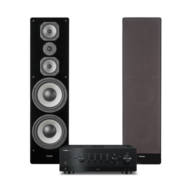 Yamaha R-N800A i Dynavoice Challenger M-105, zestaw stereo