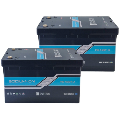 Zestaw baterii, 2-pack CustomElectro RS 12-210 Sodium-Ion