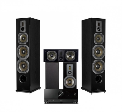 Yamaha RX-A4A z głośnikami Dynavoice Definition, zestaw kina domowego 5.1