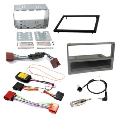 Zestaw instalacyjny 1/2-DIN do Saab 9-5 1997-2005 (ze sterowaniem z kierownicy)