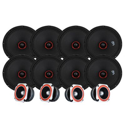 Bass Habit SPL Elite SE200M & SE45T pakiet SPL, duży