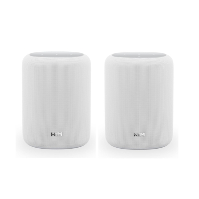 2-pak inteligentnych głośników WiiM Sound Lite, biały