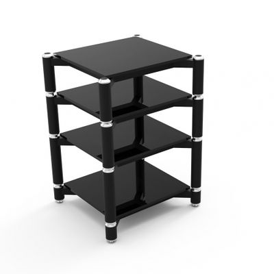 Norstone Spider 4 rack Hi-Fi, czarny