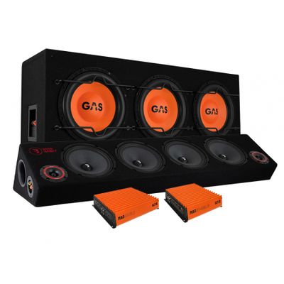 GAS MAD B1-310 pakiet basowy i Play SPL84 raggarplanka ze wzmacniaczem
