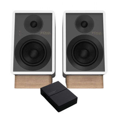 Onkyo GX-30ARC w kolorze białym z Atonemo Streamplayer