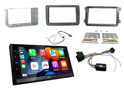 Pakiet instalacyjny VW 2-DIN (MIB-PQ) & JVC KW-M785DBW
