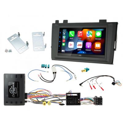 Pakiet instalacyjny 2-DIN Volkswagen T6.1 (MIB-PQ) & JVC KW-M785DBW