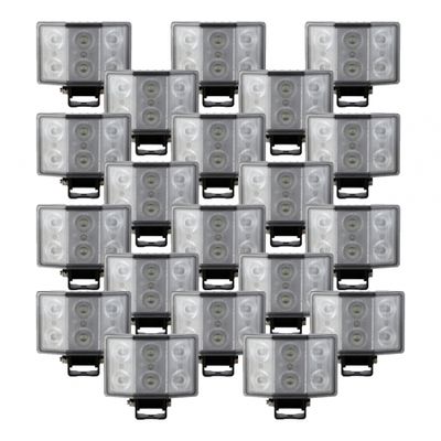 20-pak NIZLED W60RFA, światło cofania/robocze, 60W, pakiet świateł roboczych