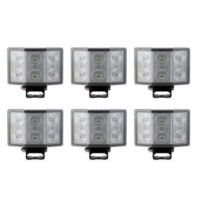6-pak NIZLED W60RFA, światło cofania/robocze, 60W, pakiet świateł roboczych