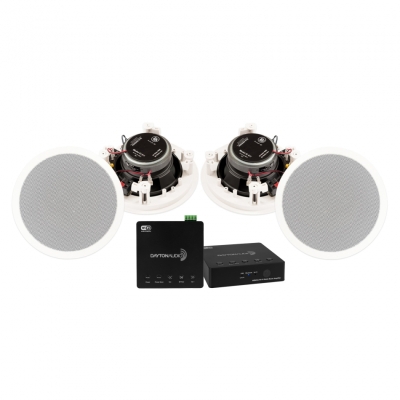 Dayton Audio WB40A z 2 parami DLS IC611, zestaw multiroom