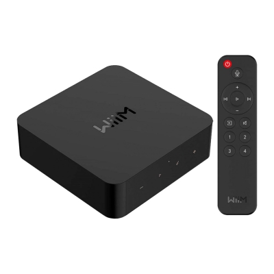WiiM Pro z pilotem WiiM Voice Remote