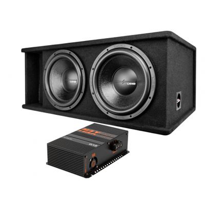 DS18 ZR212LD z GAS MAX PA1-1500.1DZ1, ciężki zestaw basowy