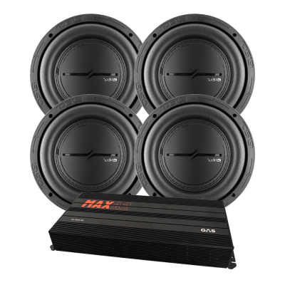 4-pack DS18 ZXI6.2D i GAS MAX A2-1500.1DL, zestaw basowy