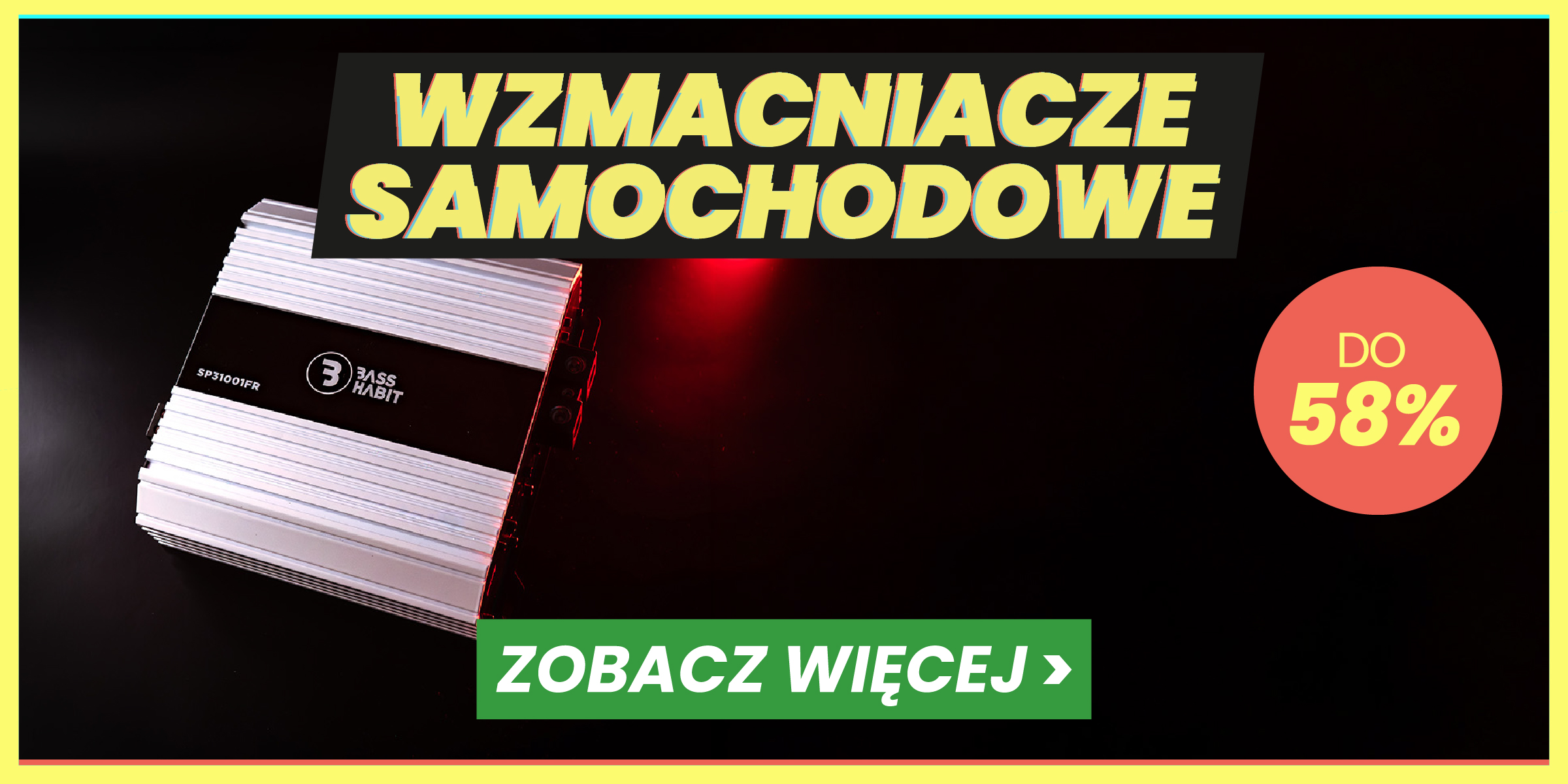 Wzmacniacze samochodowe