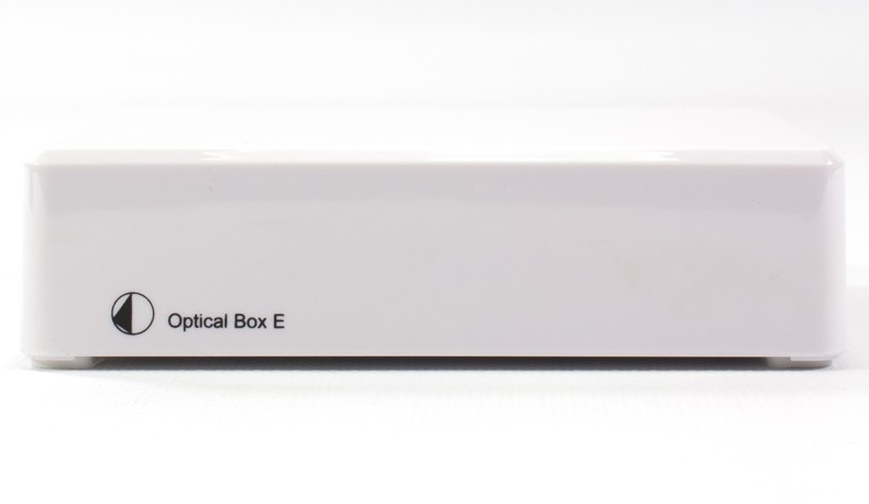 Pro-Ject Optical Box E Phono, stopień RIAA z wyjściem optycznym, biały