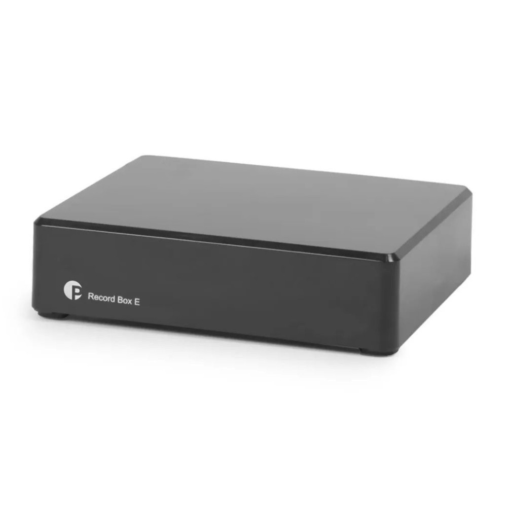 Pro-Ject Record Box E, przedwzmacniacz gramofonowy USB, czarny