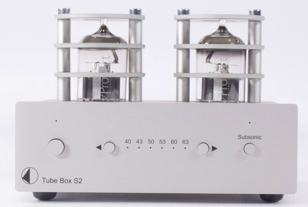 Pro-Ject Tube Box S2, stopień RIAA srebrny