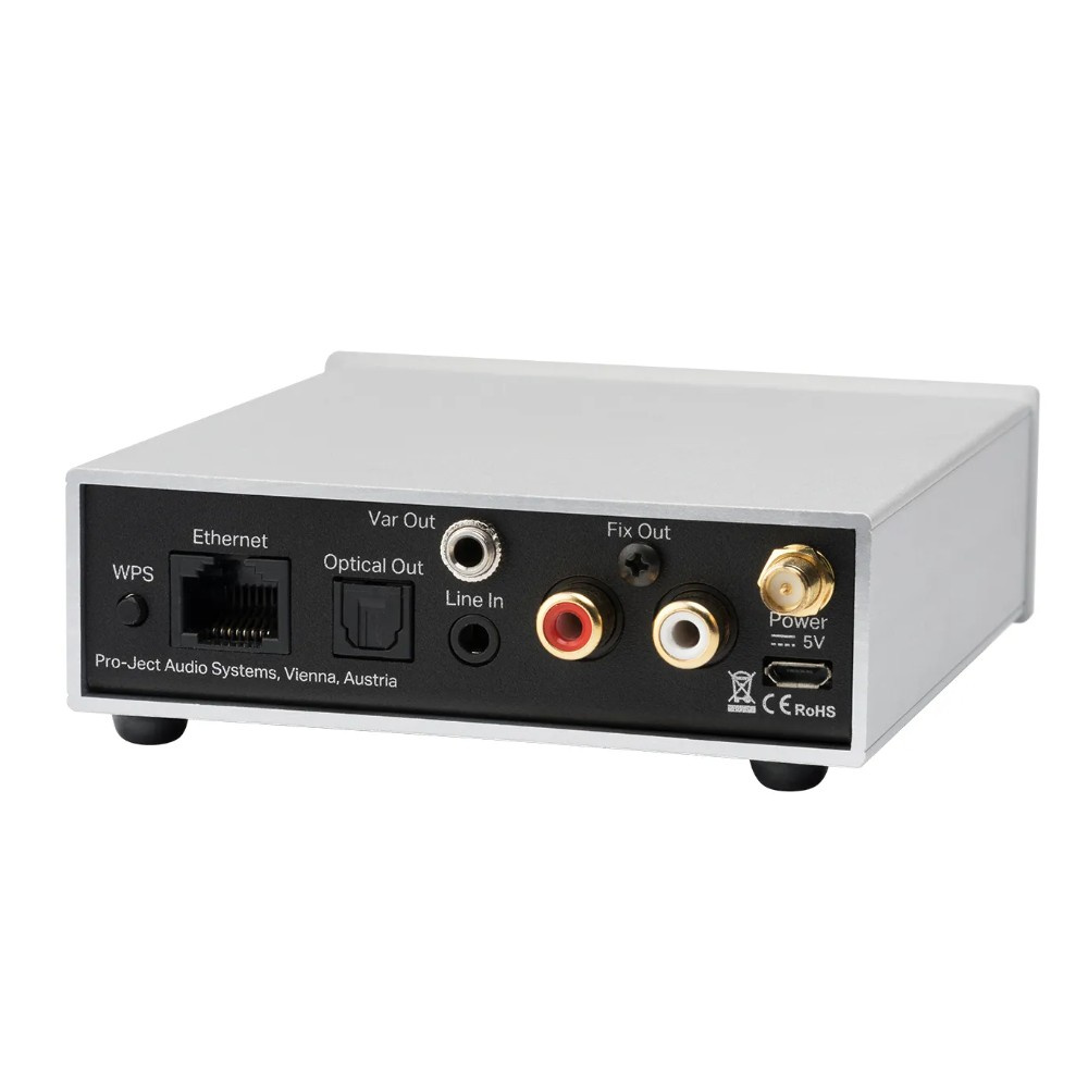 Pro-Ject Stream Box S2, odtwarzacz sieciowy, srebrny