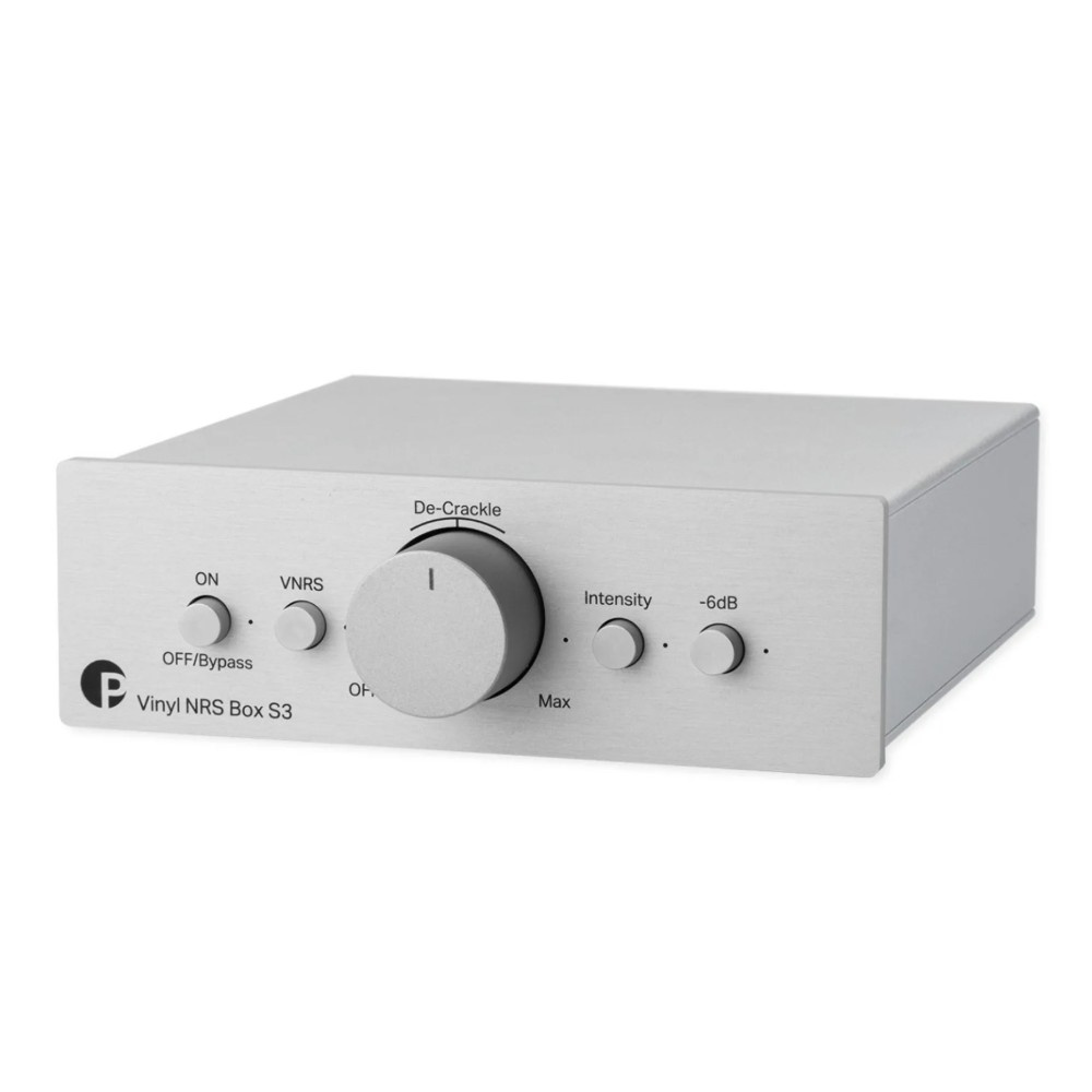 Pro-Ject Vinyl NRS Box S3, reduktor szumu płyt winylowych, srebrny