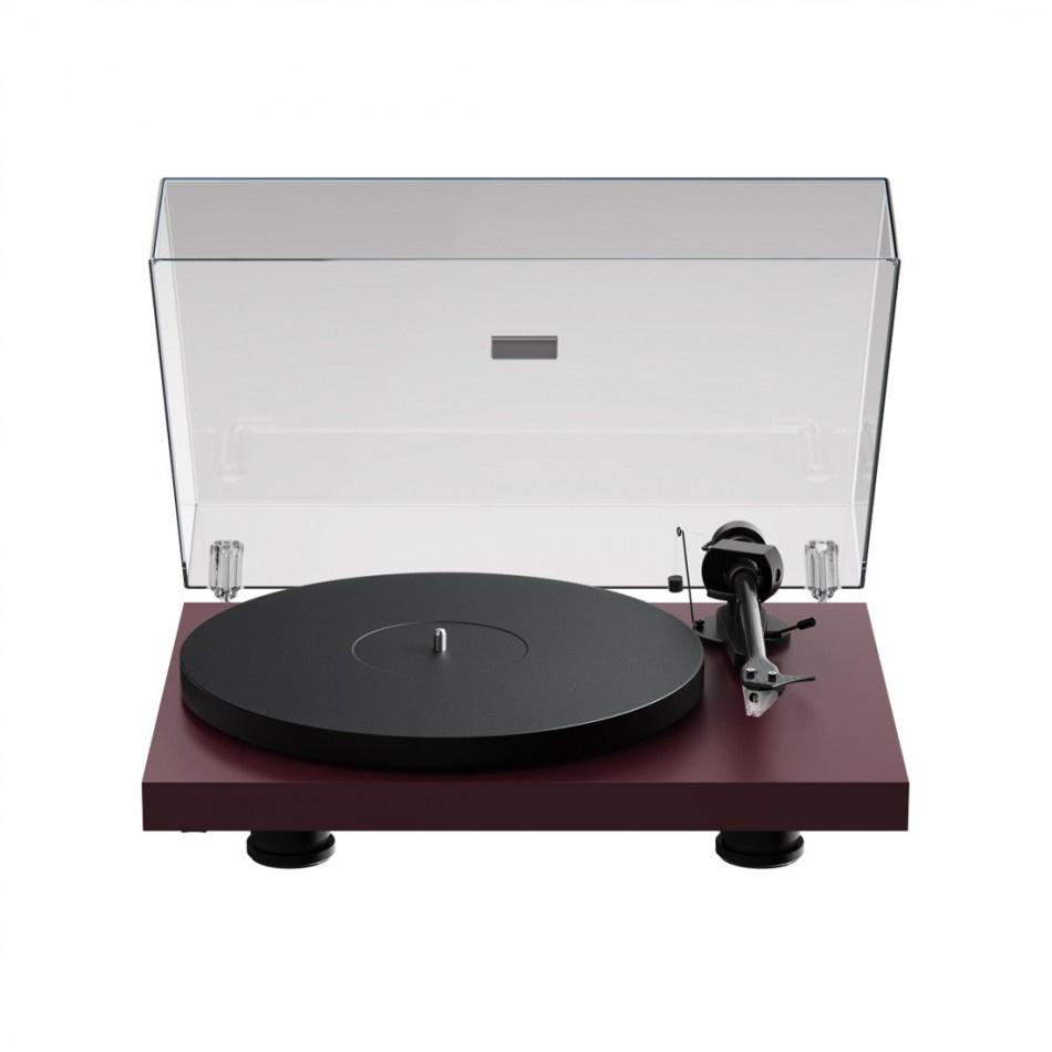 Pro-Ject Debut EVO 2 gramofon Pick-It MM EVO-pickup, matowy bordowy