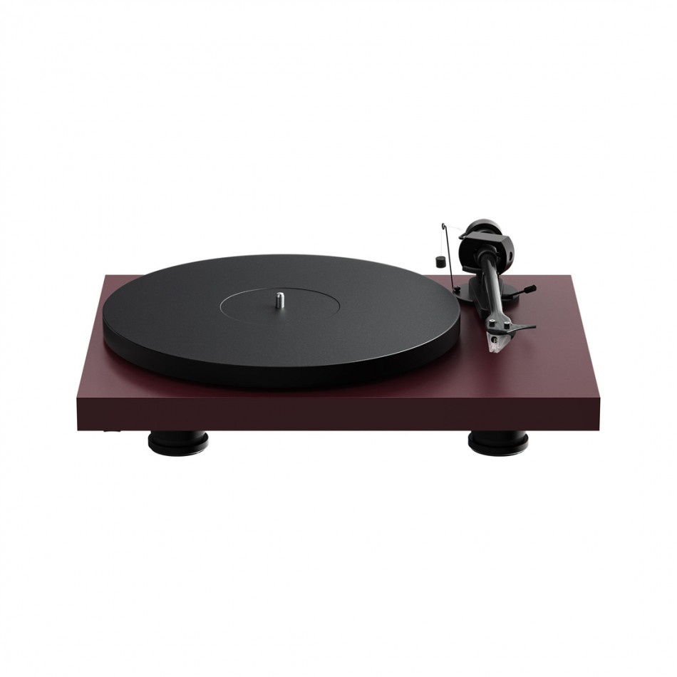 Pro-Ject Debut EVO 2 gramofon Pick-It MM EVO-pickup, matowy bordowy