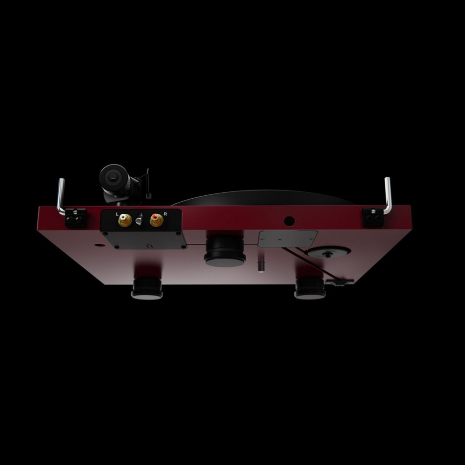 Pro-Ject Debut EVO 2 gramofon Pick-It MM EVO-pickup, matowy bordowy