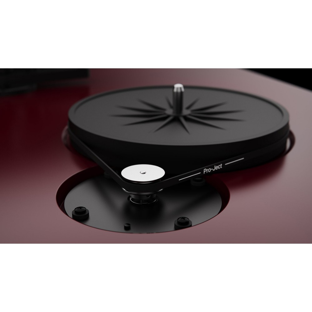 Pro-Ject Debut EVO 2 gramofon Pick-It MM EVO-pickup, matowy bordowy