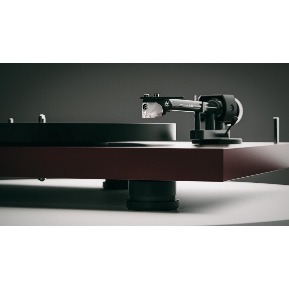 Pro-Ject Debut EVO 2 gramofon Pick-It MM EVO-pickup, matowy bordowy